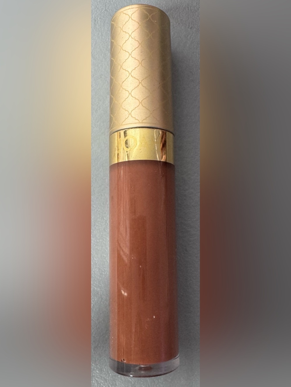 Joah Neutral Brown Lip Gloss with Gold Cap in JMM11 Sun Bum nude neautral
